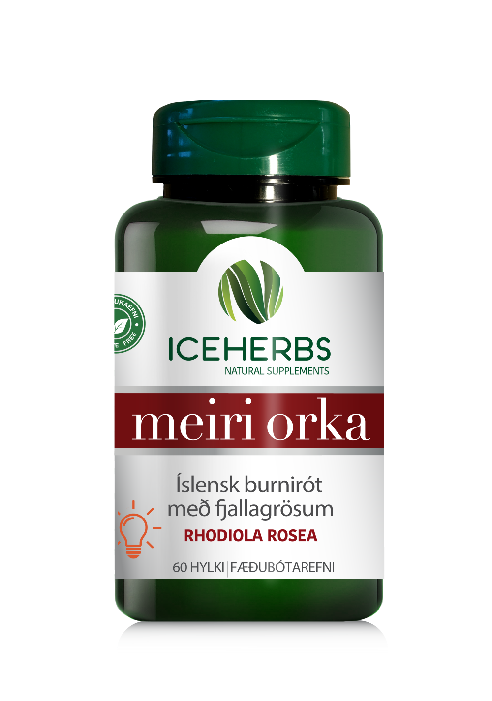 Iceherbs Meiri orka 60 hylki