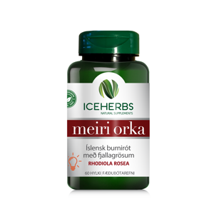 Iceherbs Meiri orka 60 hylki