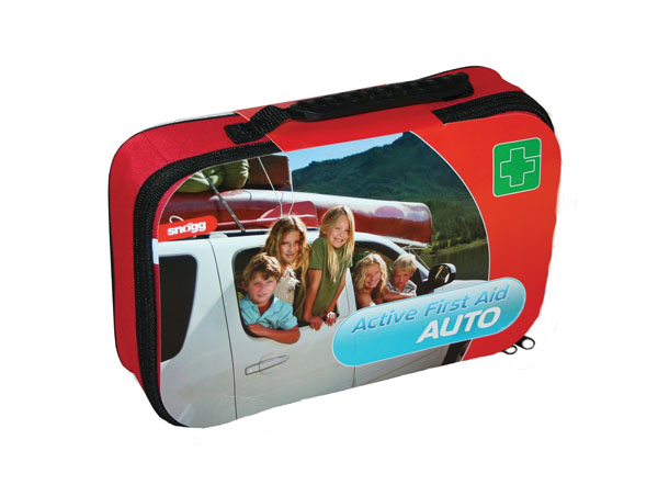 Snögg FYRSTA HJÁLP taska í bílinn