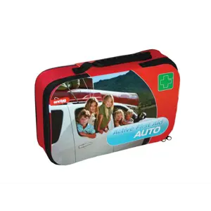 Snögg FYRSTA HJÁLP taska í bílinn