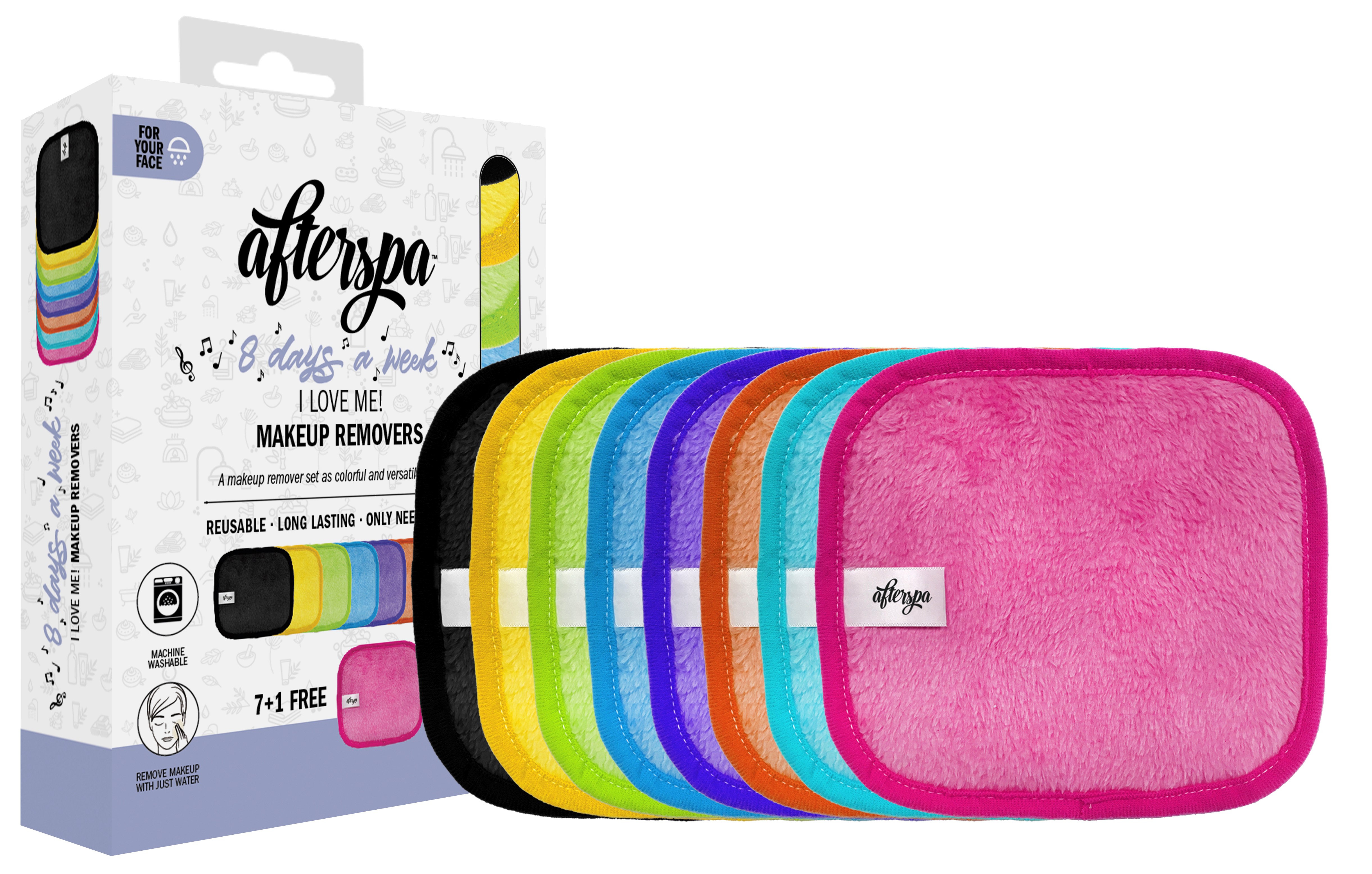 Afterspa 8 days a week make up remover cloths