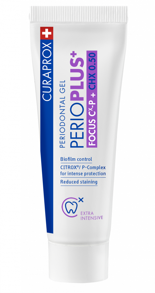 Curaprox Perio Plus Focus gel CHX 0.50, 10 ml.