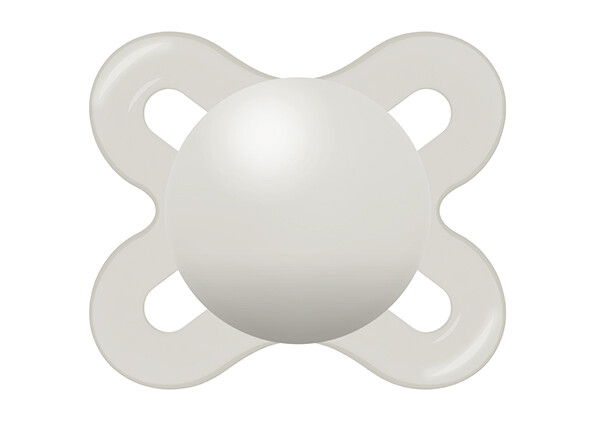 MAM Start snuð Silk Teat 1 stk.  0-2 mánaða #4 litir (3)