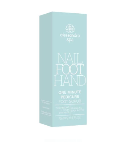 Alessandro SPA FOOT ONE MINUTE PEDICURE fótaskrúbbur 75 ml.