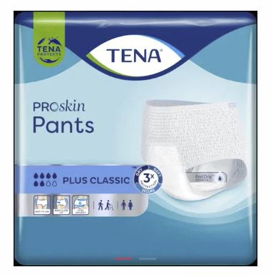 TENA Plus buxur classic Small 14 stk.