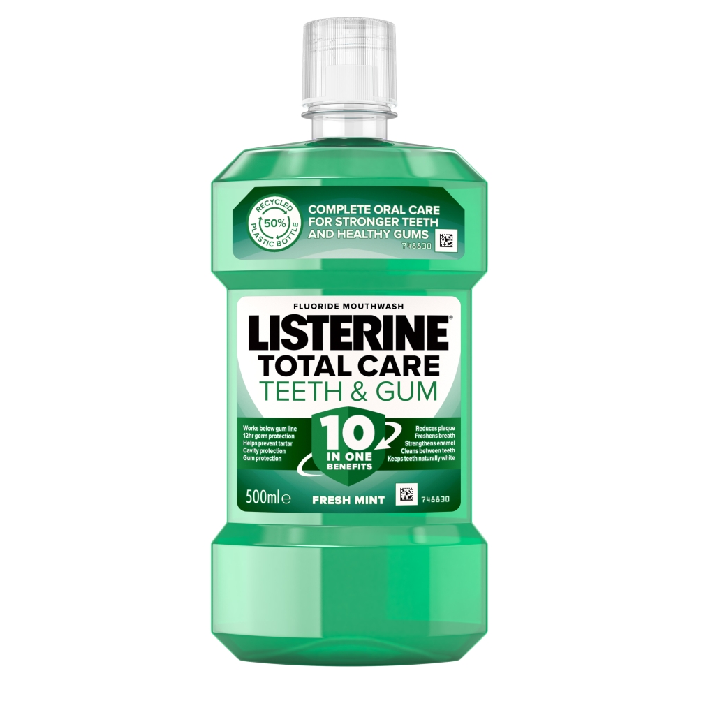 Listerine Total Care 10 in 1 Teeth & Gum Defence 500 ml.