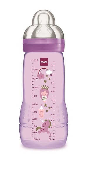 MAM Baby bottle Peli 4 mán+ 330 ml. - fjórir litir (1)