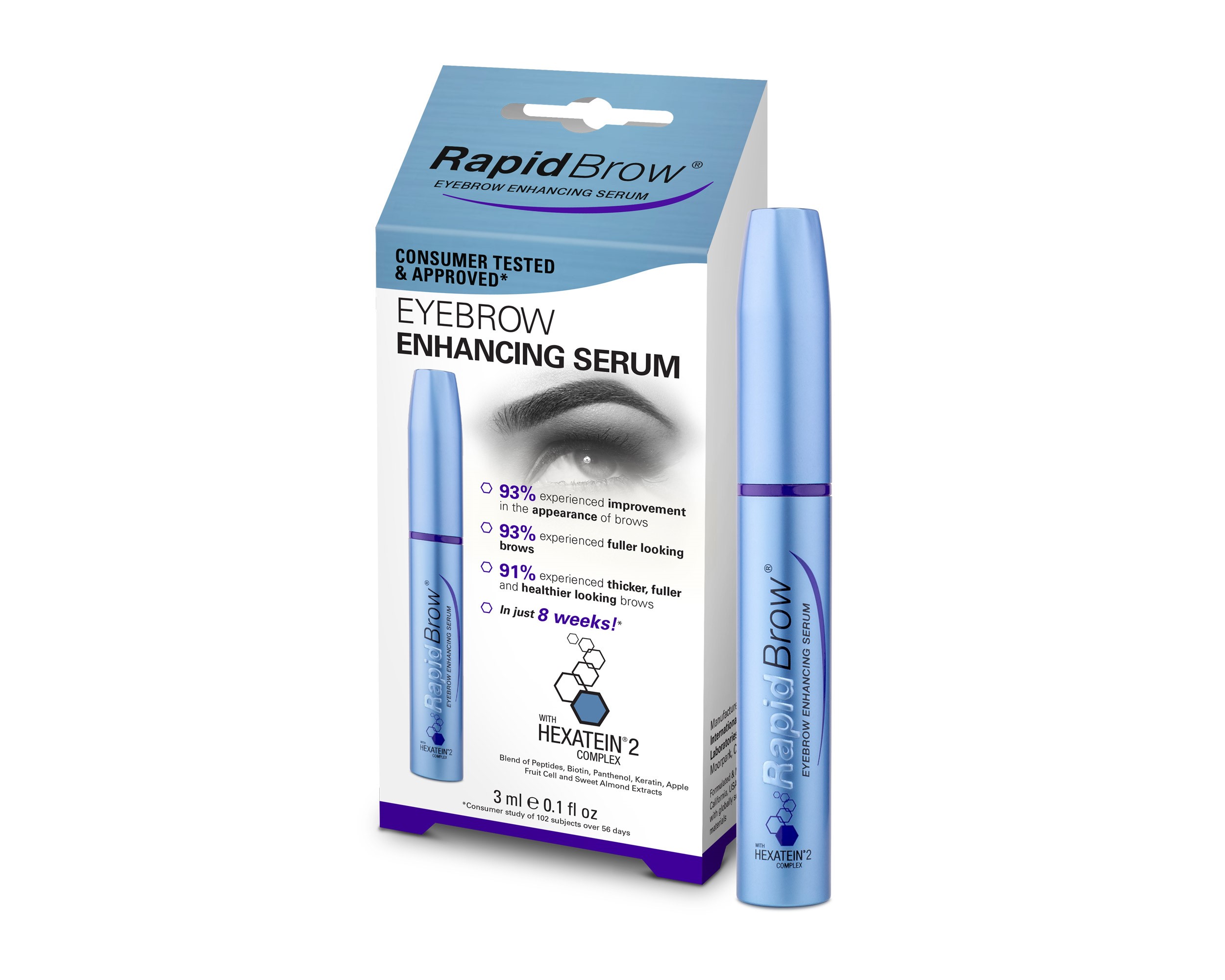 RapidBrow augnbrúnanæring 3 ml. (1)