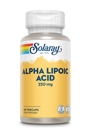 Solaray Alpha Lipoic Acid 250, 60 töflur