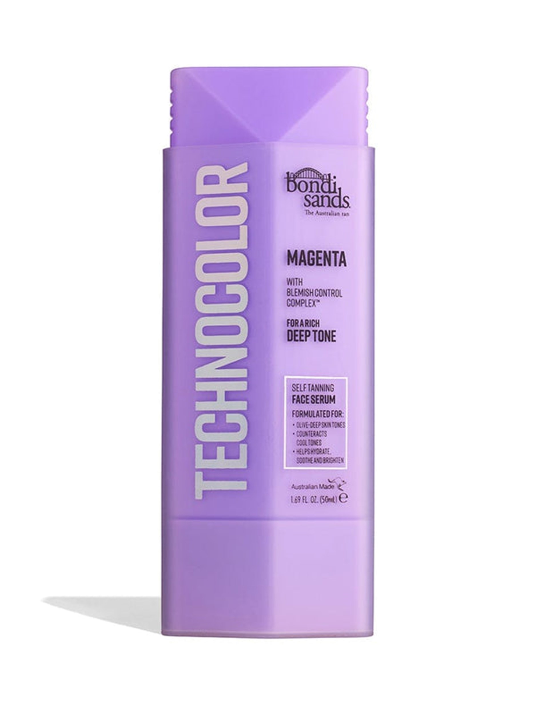 Bondi Sands Techno Serum Magenta andlits brúnkukrem 50 ml.