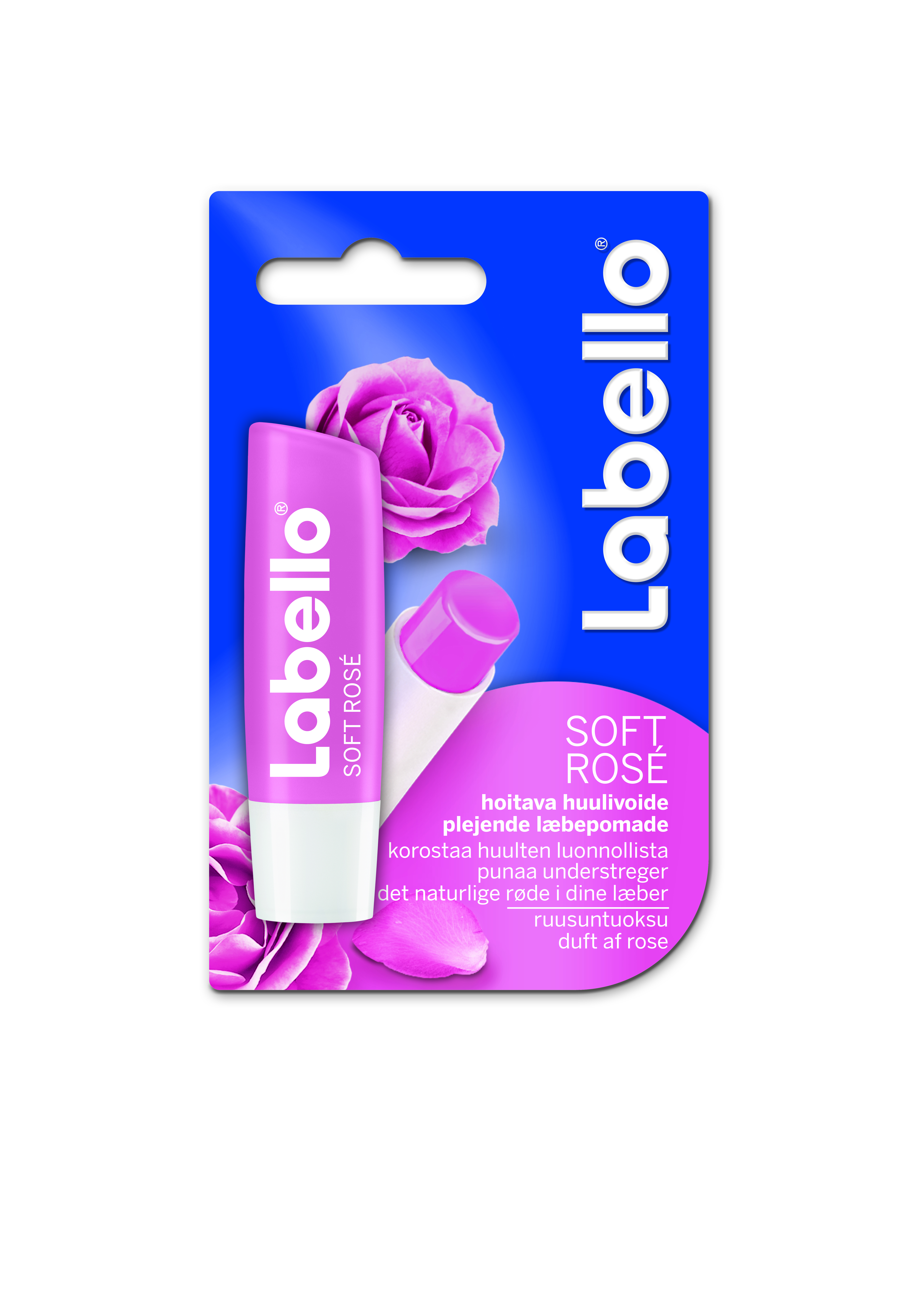 LABELLO Rose bleikur 4,8 gr.