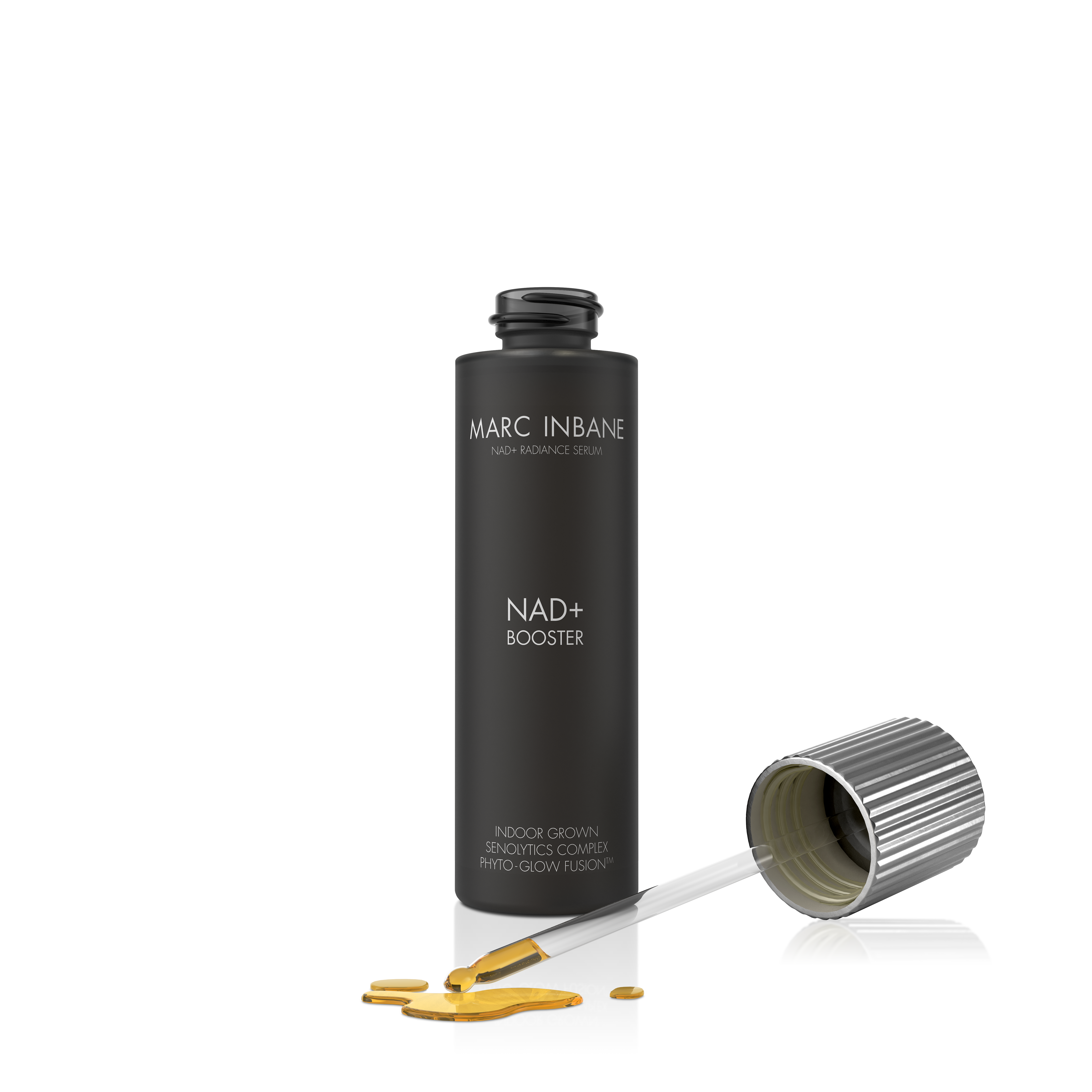 NAD+ Radiance Serum Open + Pipet Webshop