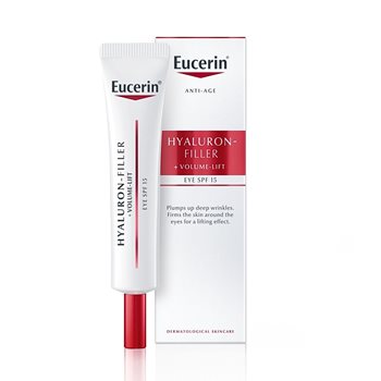 Eucerin Hyaluron-Filler + Volume-Lift augnkrem SPF15, 15 ml.
