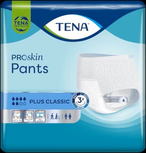 Tena buxur Plus Classic 14 stk. #Medium