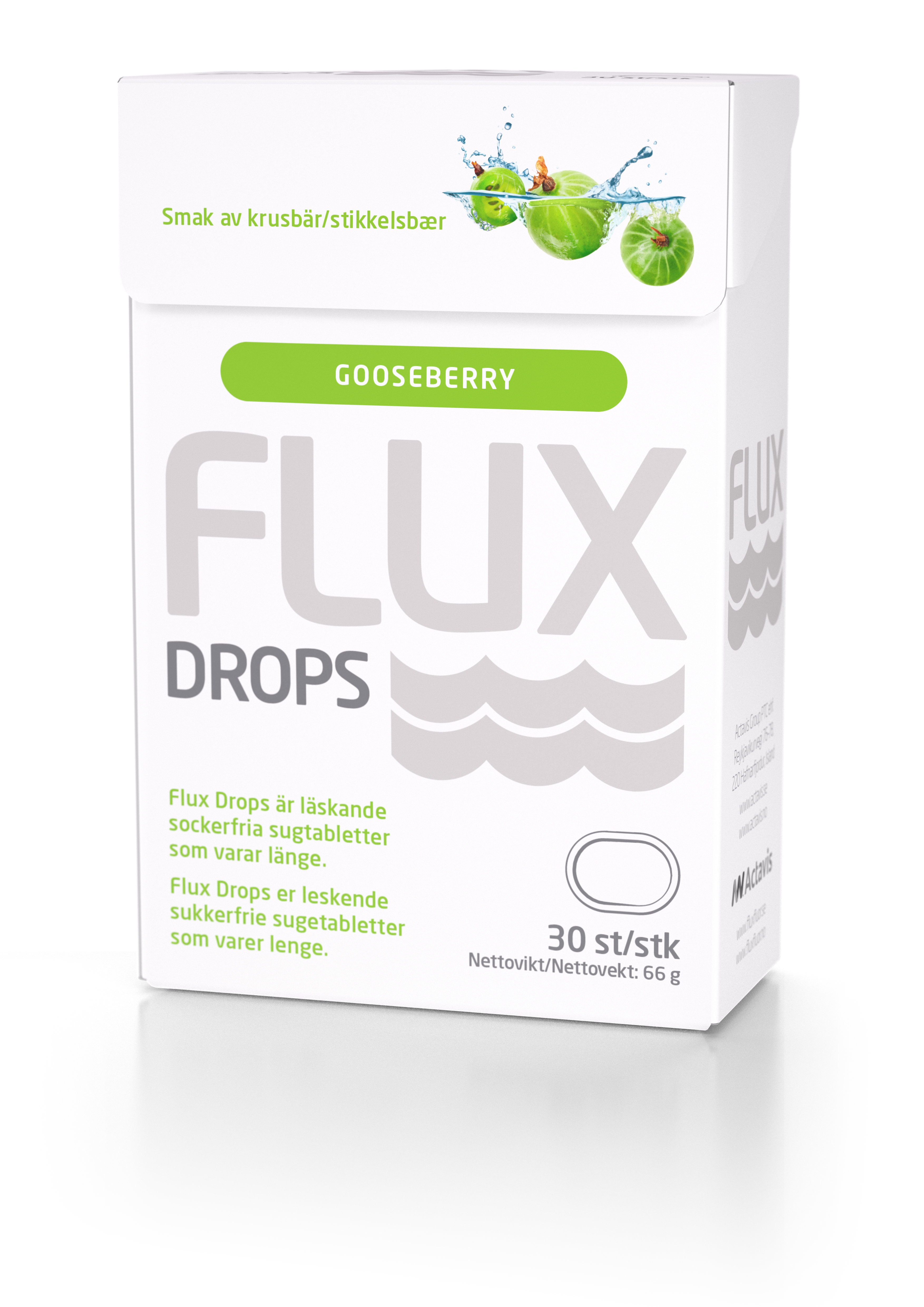 Flux Dry Mouth drops stikkilsber 30 stk.