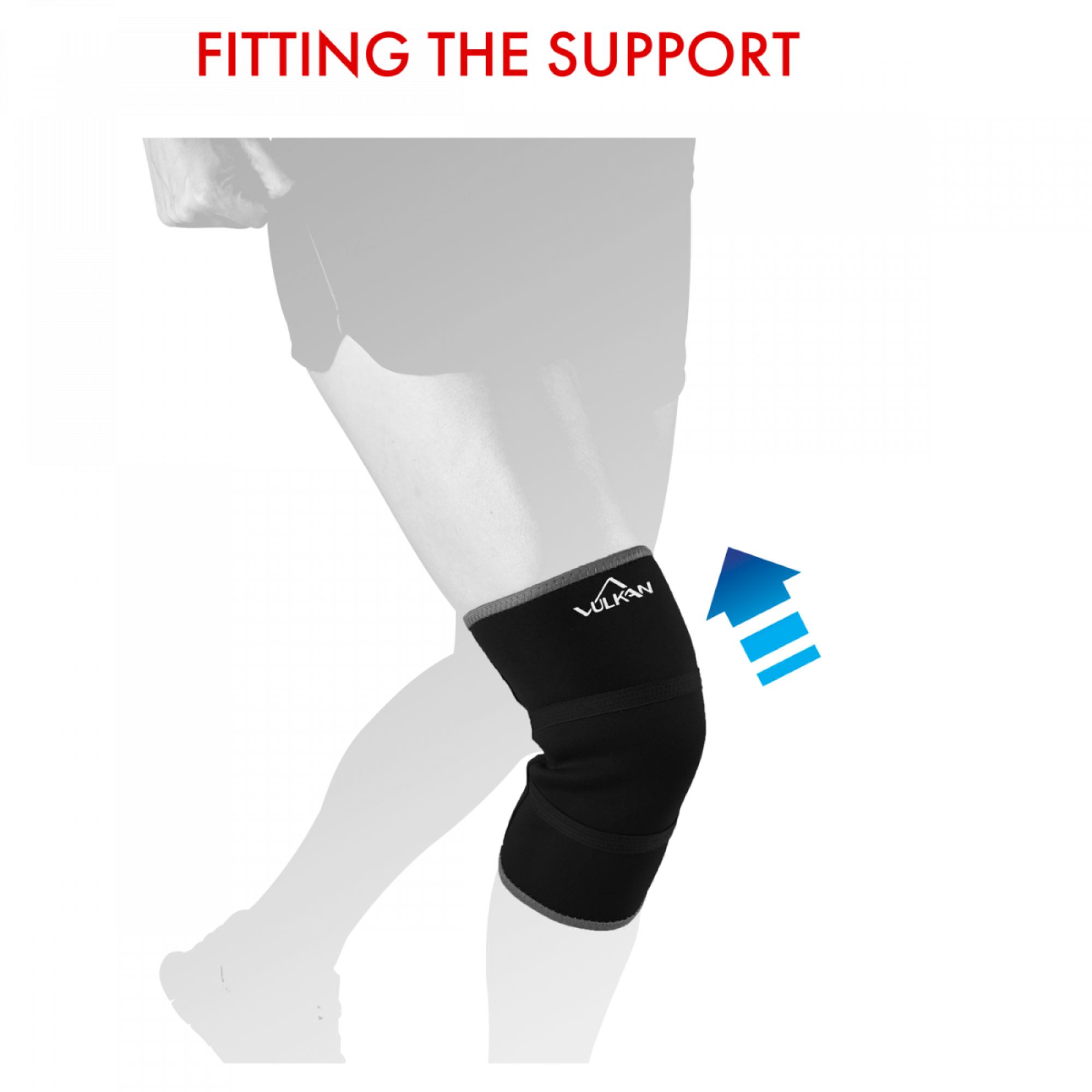 Vulkan Knee Support 3mm 35-40 cm. #medium (1)