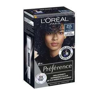 L'Oreal Preference Vivid Color hárlitur #1.102 Blue Black