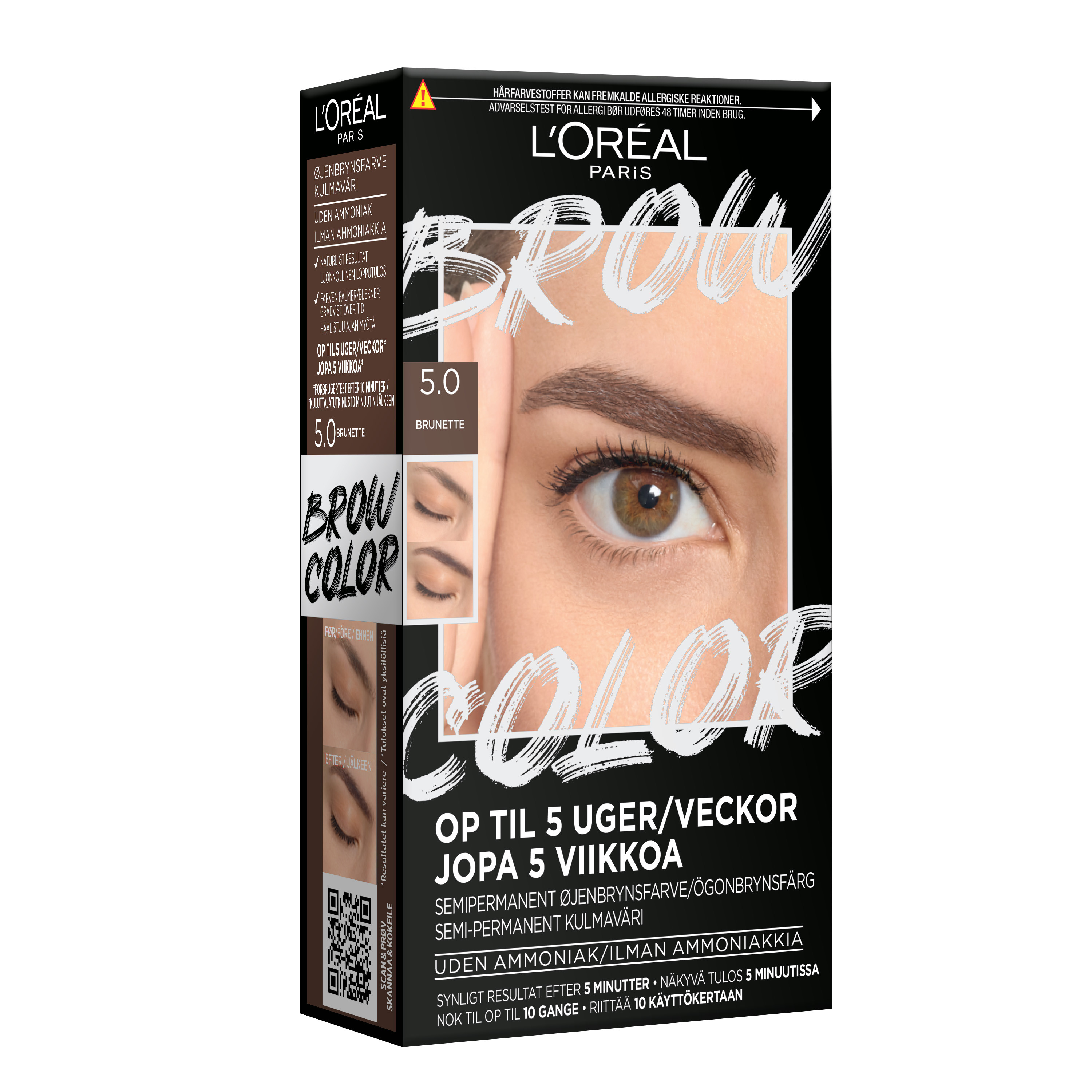L'Oreal Brow Color Kit #5.0 Brunette (6)
