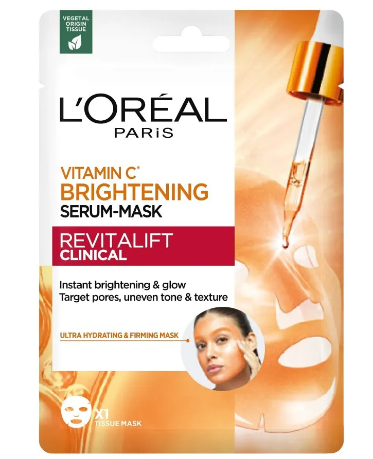 L'Oreal Revitalift Vitamin C Serum-Mask 1 stk.