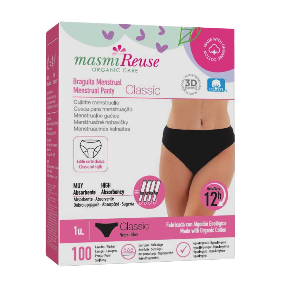 Masmi Organic Cotton Menstrual Panties #Small