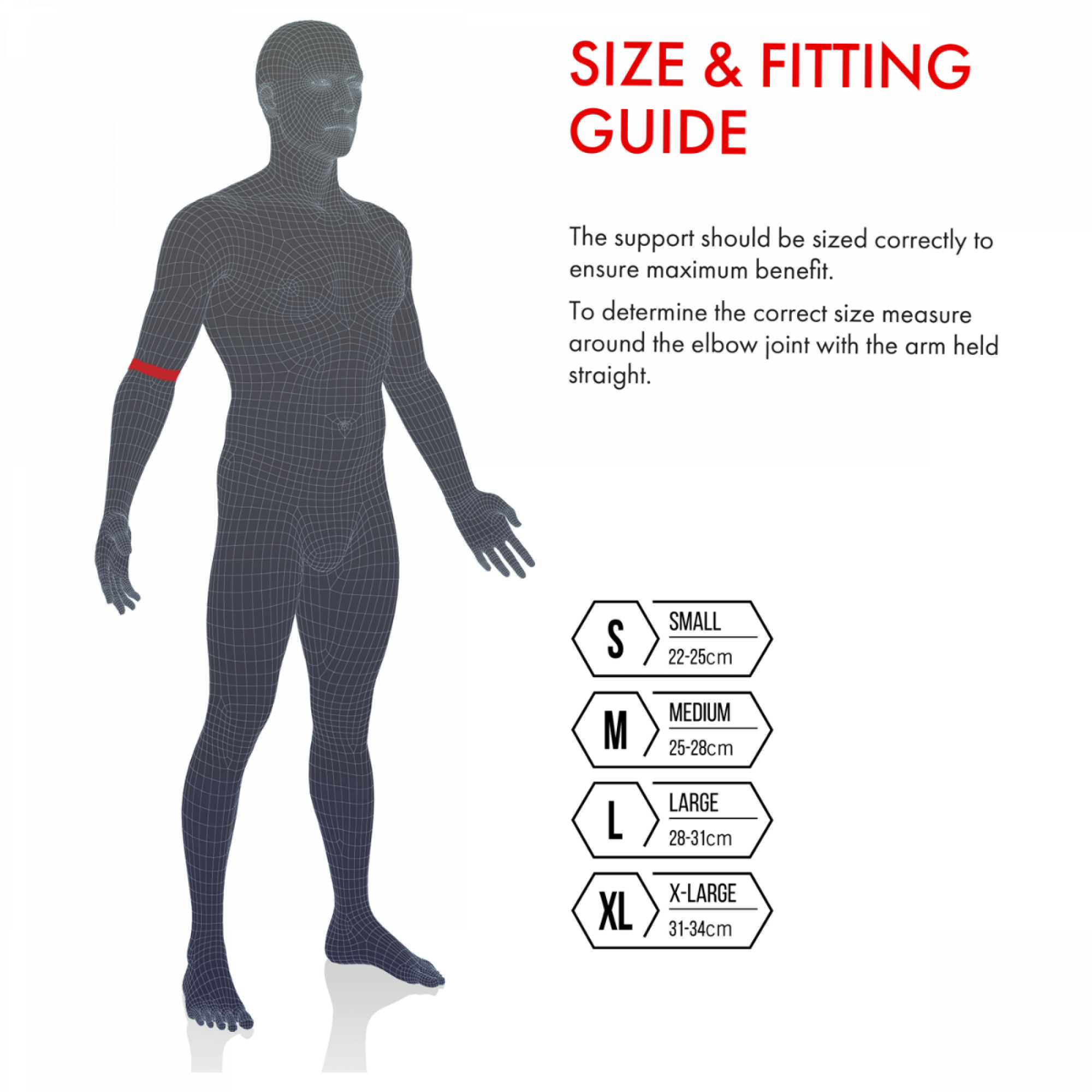 Vulkan Classic Elbow Support 25-28 cm. #medium (2)