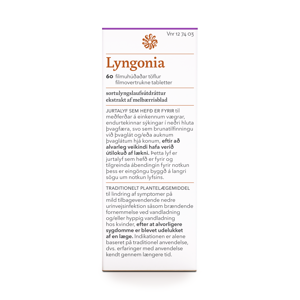 Florealis Lyngonia við vægum þvagfærasýkingum hjá konum 60 töflur.