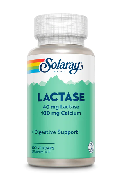 Solaray Lactase 40 mg 100 hylki
