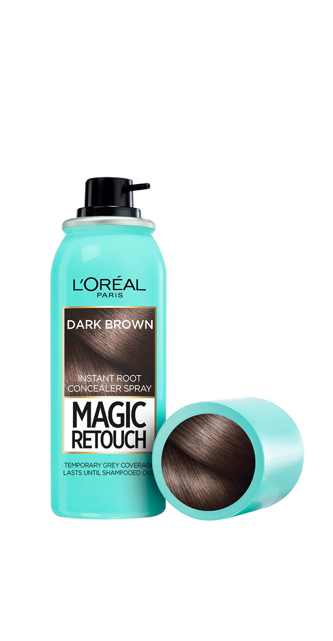 L'Oreal Magic Retouch litur fyrir hárrót #Dark Brown (1)