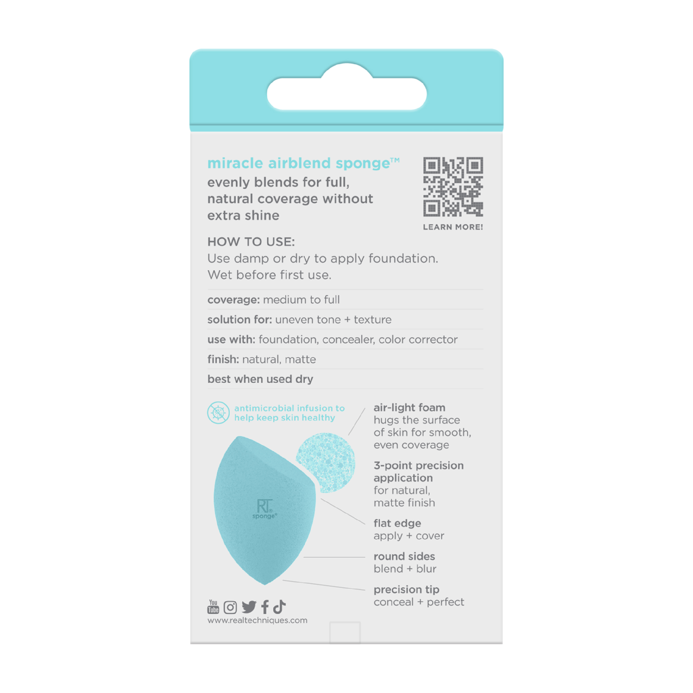 Real Teqniques  Sponge + Airblend Sponge (3)