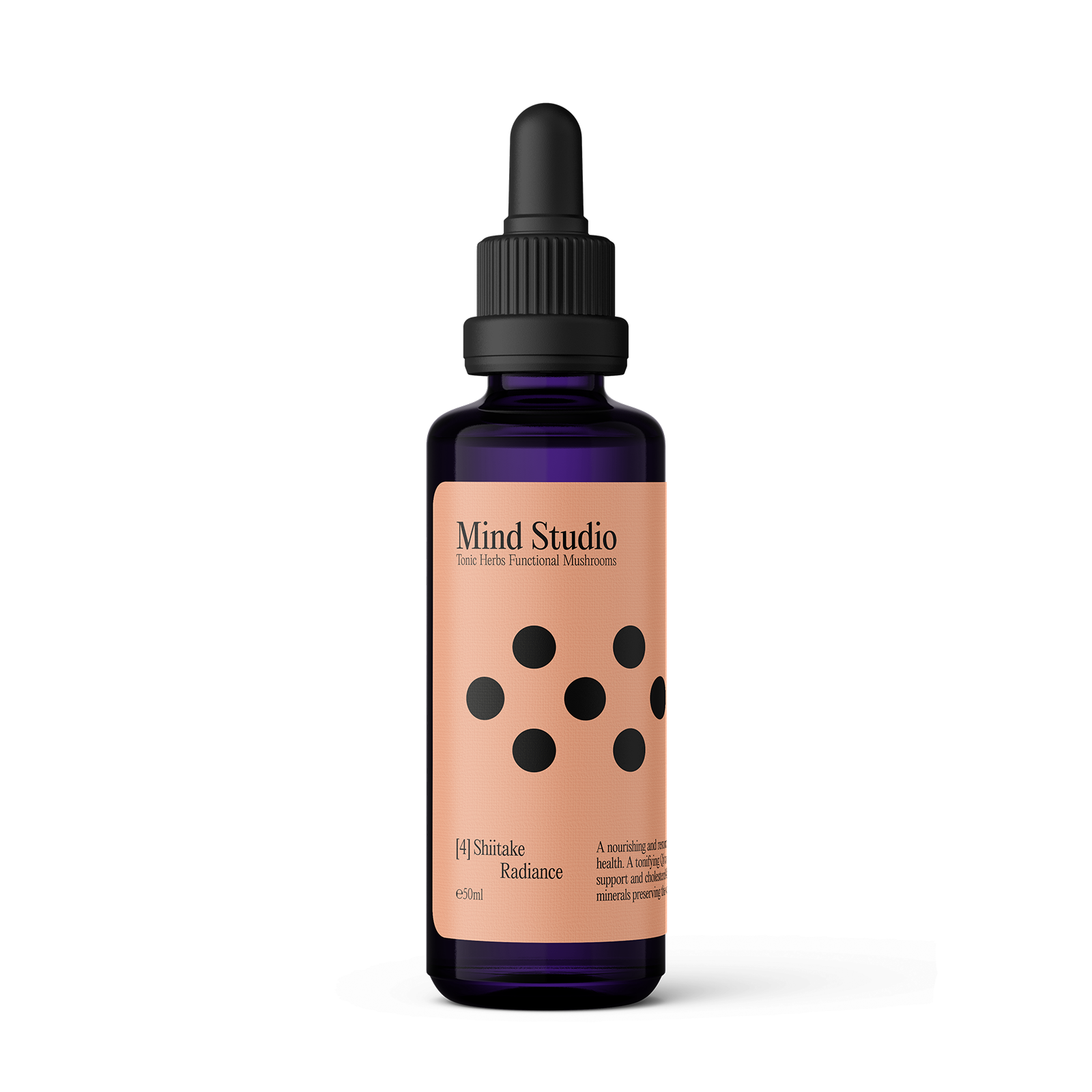 Shiitake sveppadropar #Útgeislun