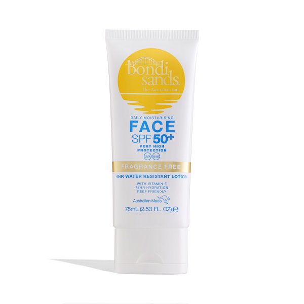 Bondi Sands Suncare SPF50+ Face Lotion 75 ml. #án ilmefna