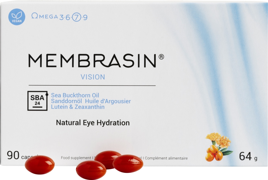 Membrasin Vision bætiefni fyrir augu 90 stk.