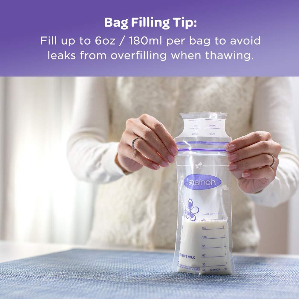 Lansinoh frystipokar fyrir brjóstamjólk 25 stk. (2)