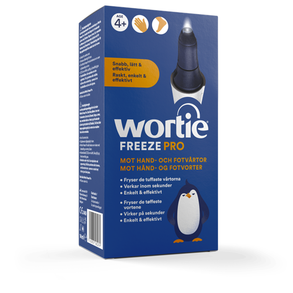 Wortie Freeze Pro frystipenni á vörtur 14 ml.