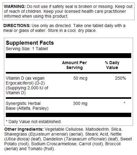Veglife vegan Supreme D vítamín 100 töflur (1)