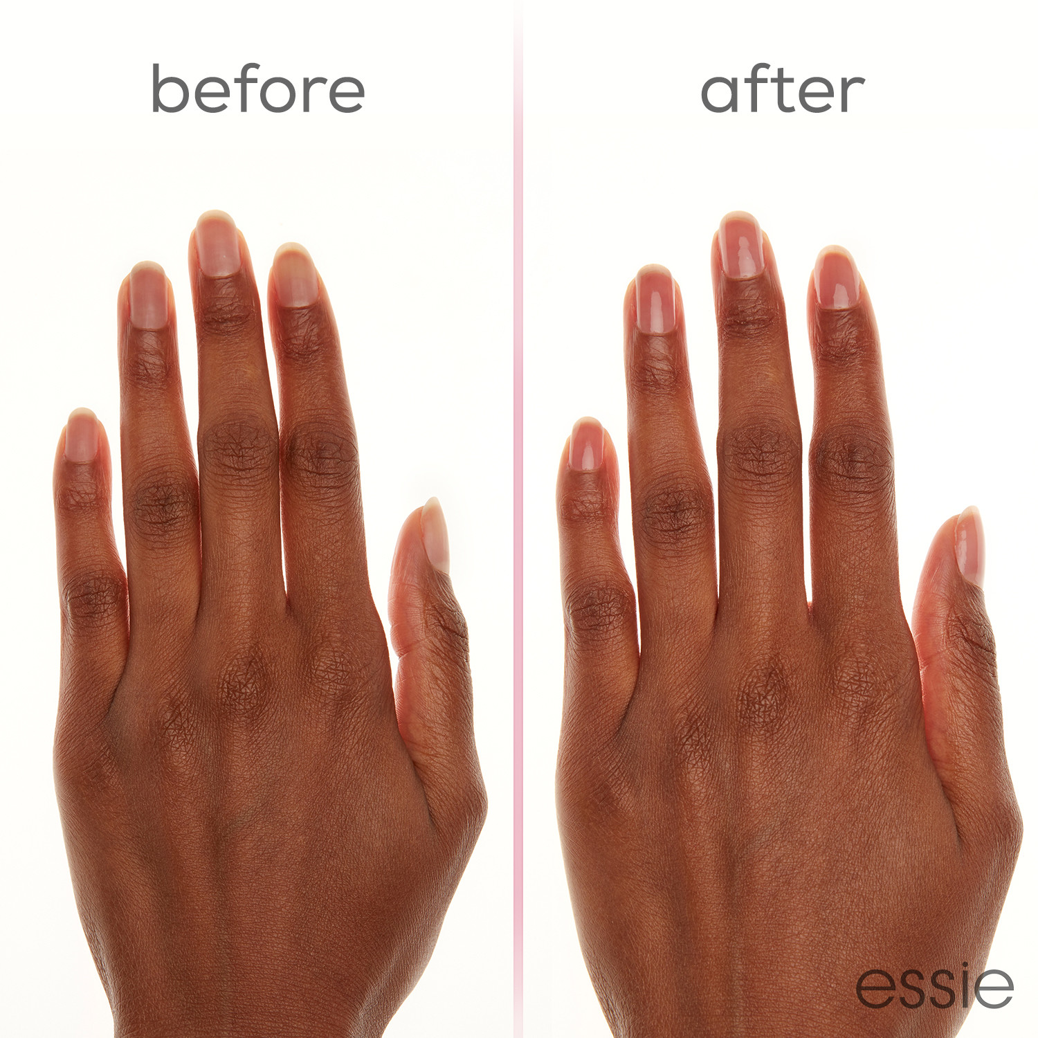 Essie CARE Hard to Resist Pink naglalakkaherðir (7)