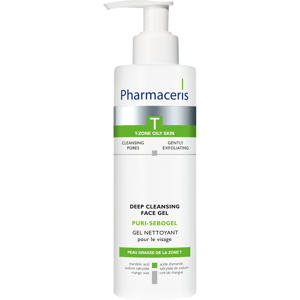 Pharmaceris T-med bakteríudrepandi hreinsigel gegn bólum 190 ml.