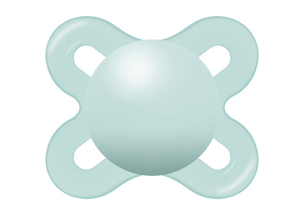 MAM Start snuð Silk Teat 1 stk.  0-2 mánaða #4 litir