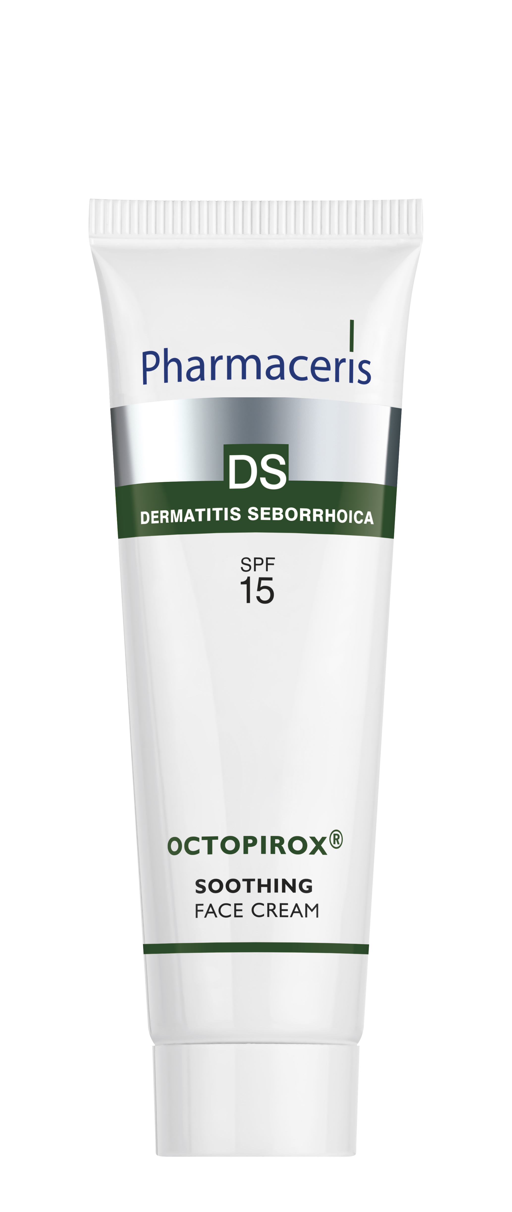 Pharmaceris DS Octopirox dagkrem gegn flösu SPF15