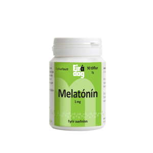 Ein á dag Melatónín 1mg, 90 töflur