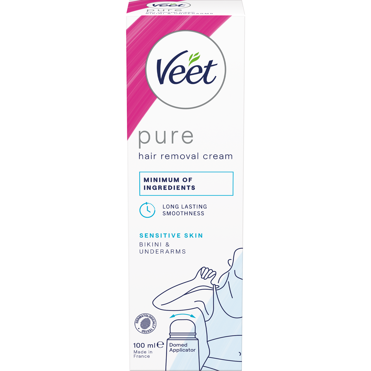 Veet Silky Fresh Fyrir bikinísvæði  og undir hendur 100 ml.