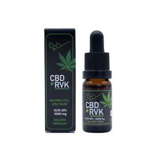 CBD RVK Natural Full Spectrum CBD olía / 30%, 3000mg, 10 ml.