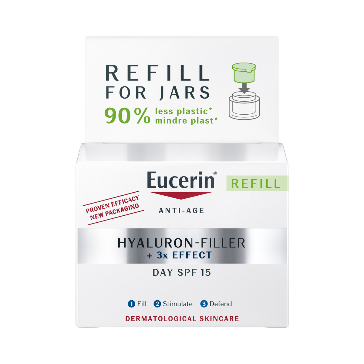 Eucerin Hyaluron-Filler + 3x Effect Day Cream #áfylling