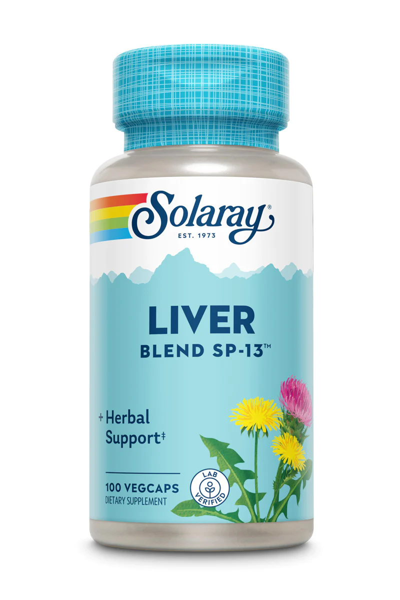 Solaray Liver Blend SP-13 100 hylki