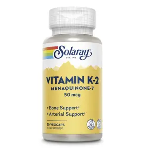 Solaray K-2 Menaquinone 50 mcg, 30 hylki