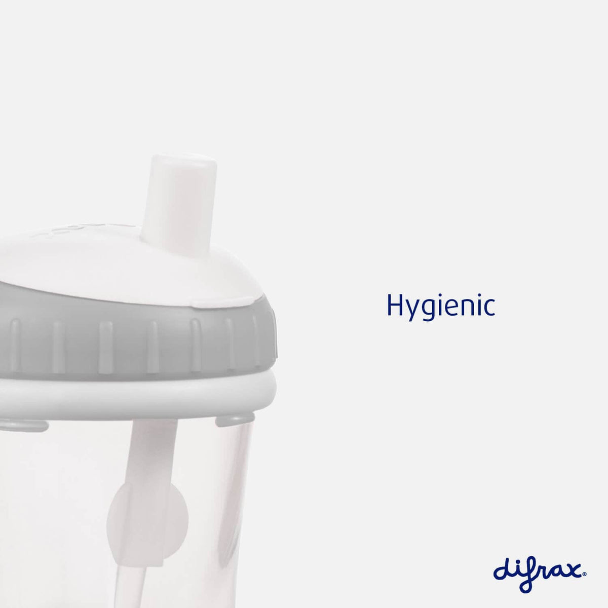 Difrax mál með röri 250 ml. #Sage (3)