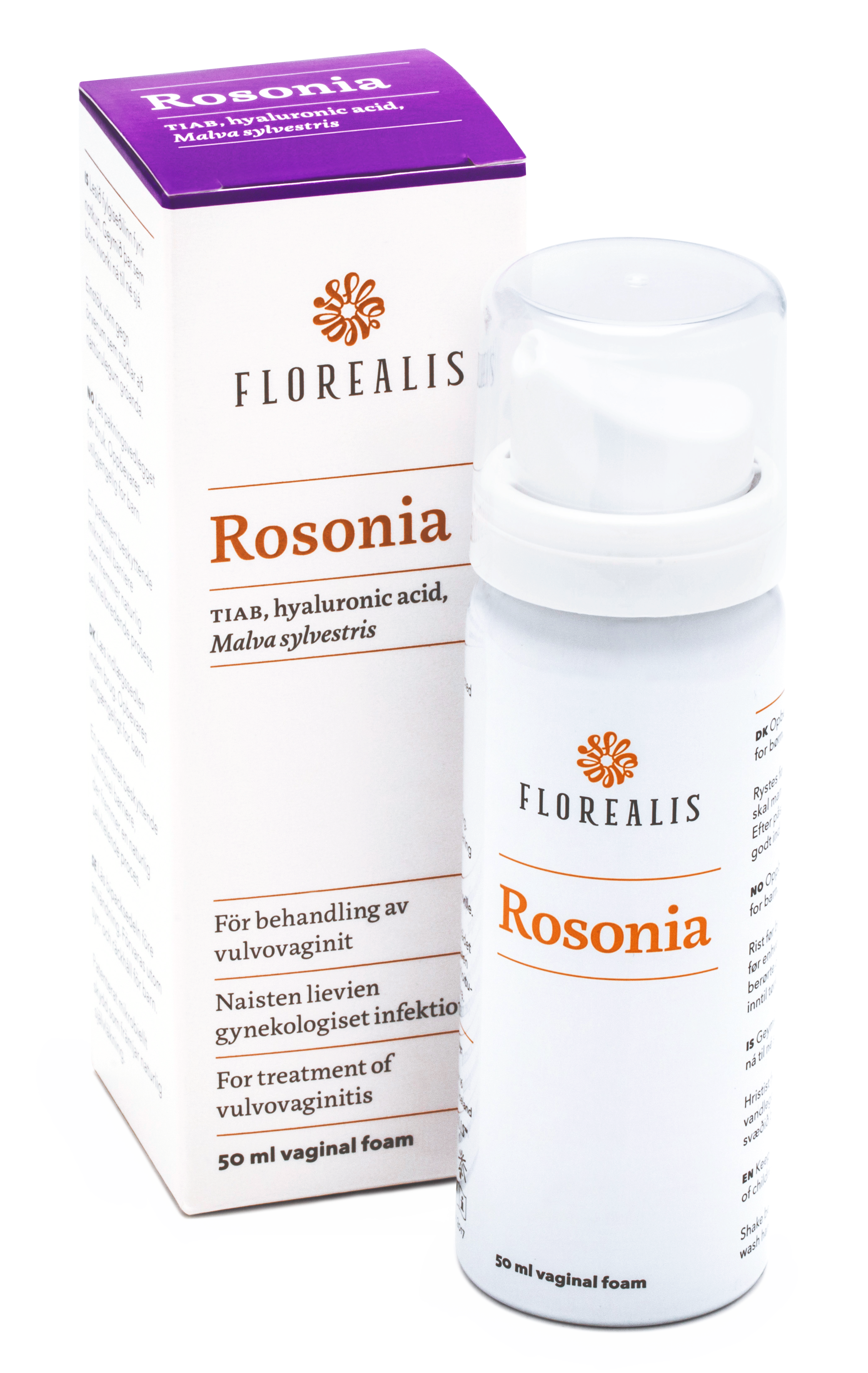 Florealis Rosonia við óþægindum á kynfærasvæði 50 ml. (1)