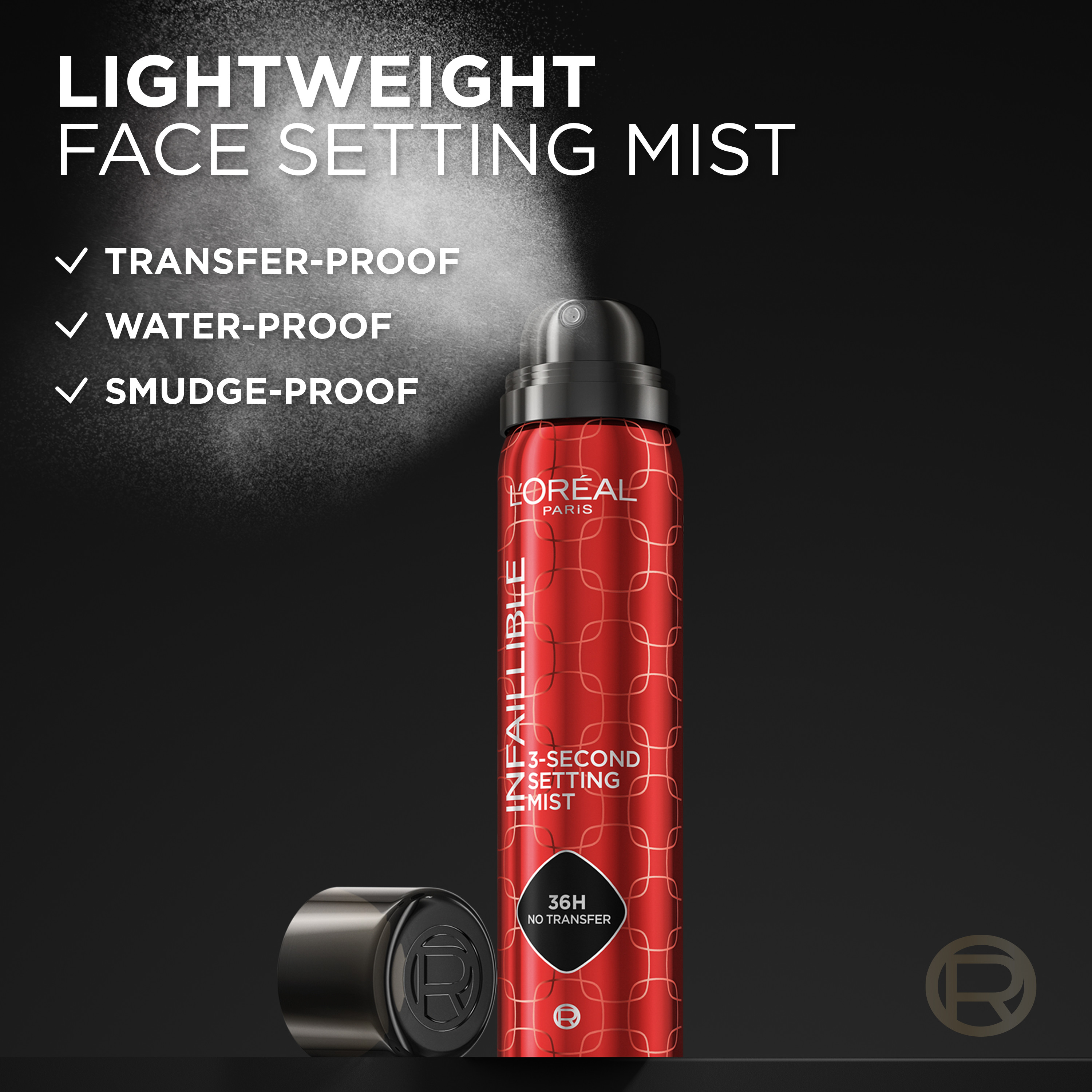 L'Oreal Infaillible 3-Second Setting Mist 75 ml. (3)
