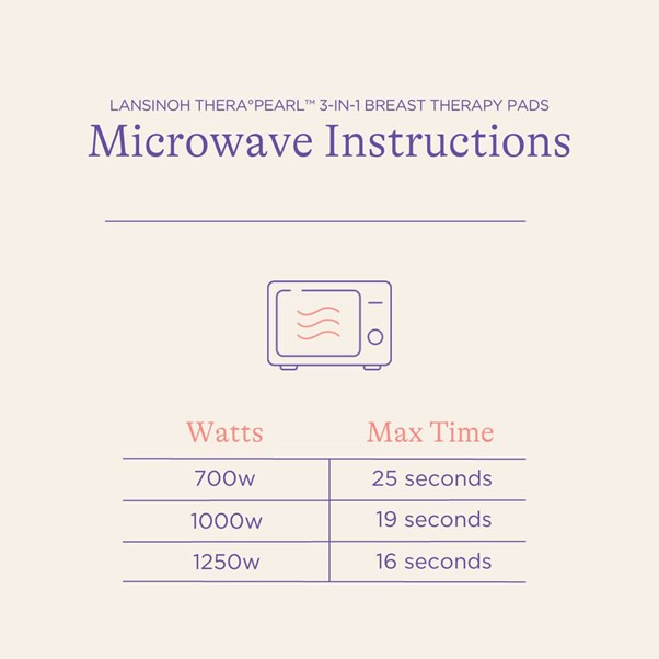 Lansinoh TheraPearl hita-eða kæli brjóstameðferð 3 í 1 (4)