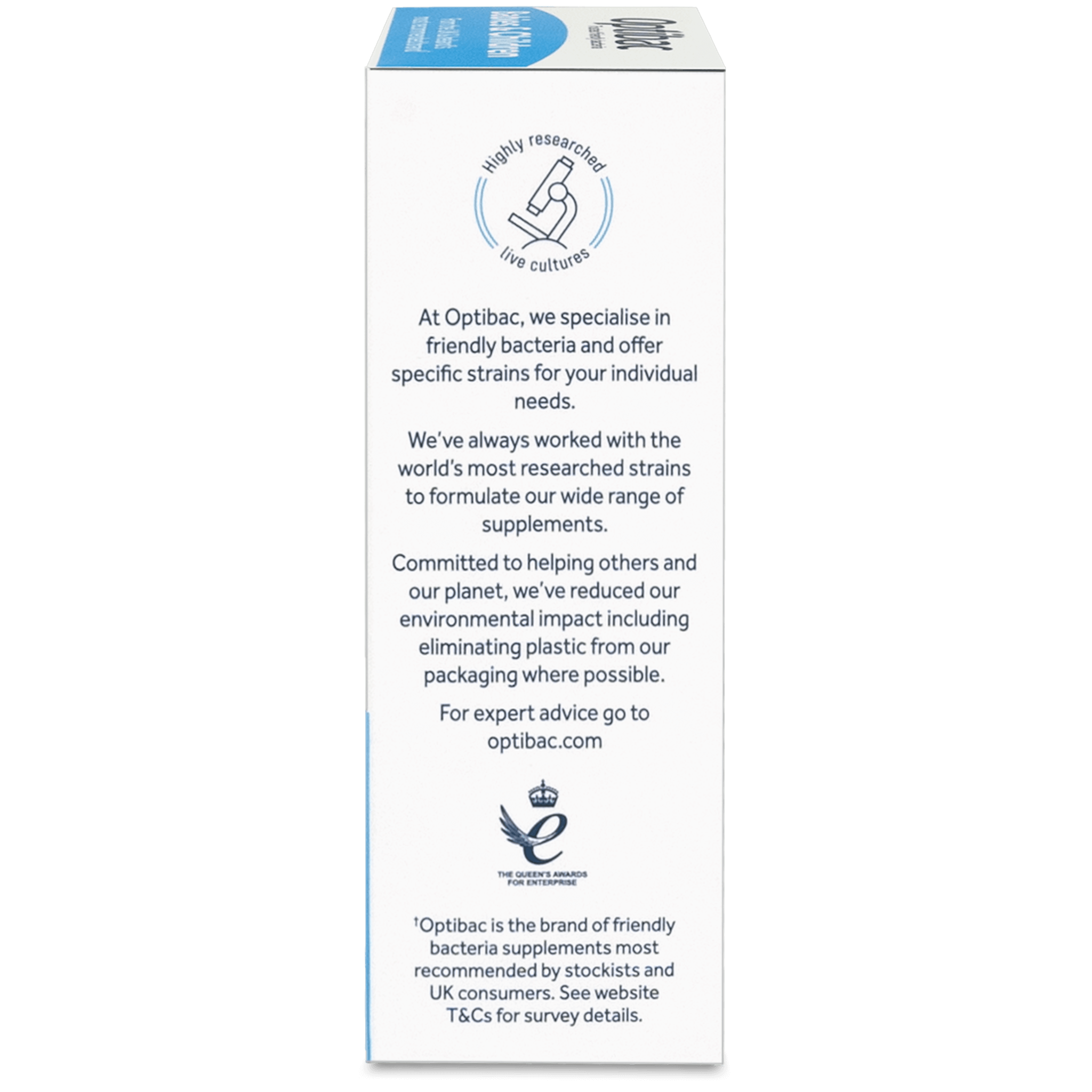 Optibac góðgerlar fyrir börn og ungabörn, 10 duft pokar (1)